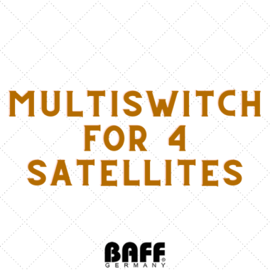 Multiswitch for 4 Satellites