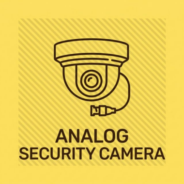 Analog Security Camera